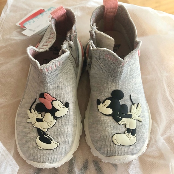 Zara kids Disney sock style high tops NWT - Picture 6 of 7